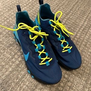 Custom NIKE ID shoes. Worn only once. They do have my initials on tongue.